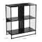 Household Essentials 28" 4-Compartment Trellis Storage Bookshelf